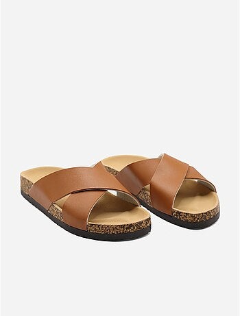 Mules con cinturini incrociati