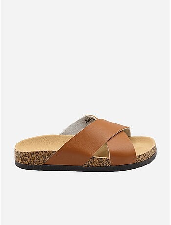 Mules con cinturini incrociati