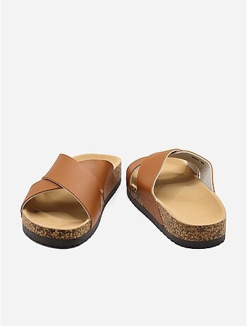 Mules con cinturini incrociati