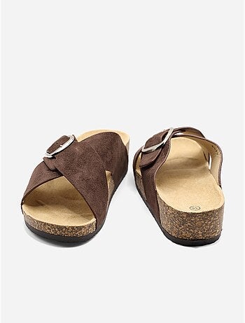 Mules con cinturini incrociati