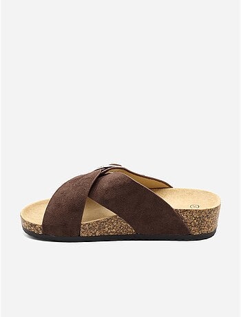 Mules con cinturini incrociati