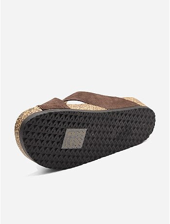 Mules con cinturini incrociati