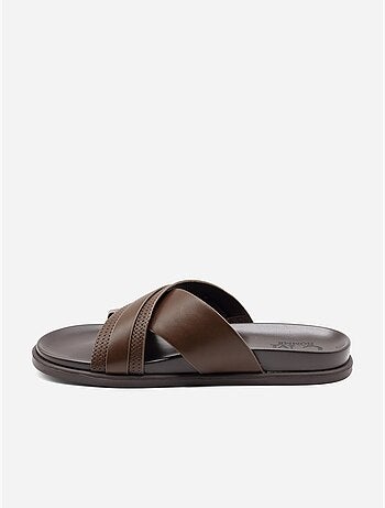 Mules con cinturini incrociati