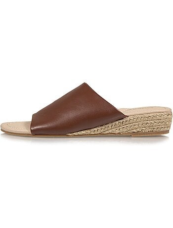 Mules con tacco a fascia di 3 cm