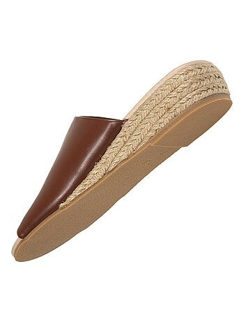 Mules con tacco a fascia di 3 cm