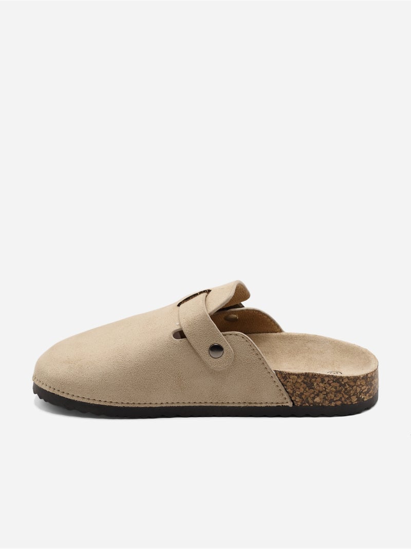 Mules da infilare - C M Beige - Kiabi