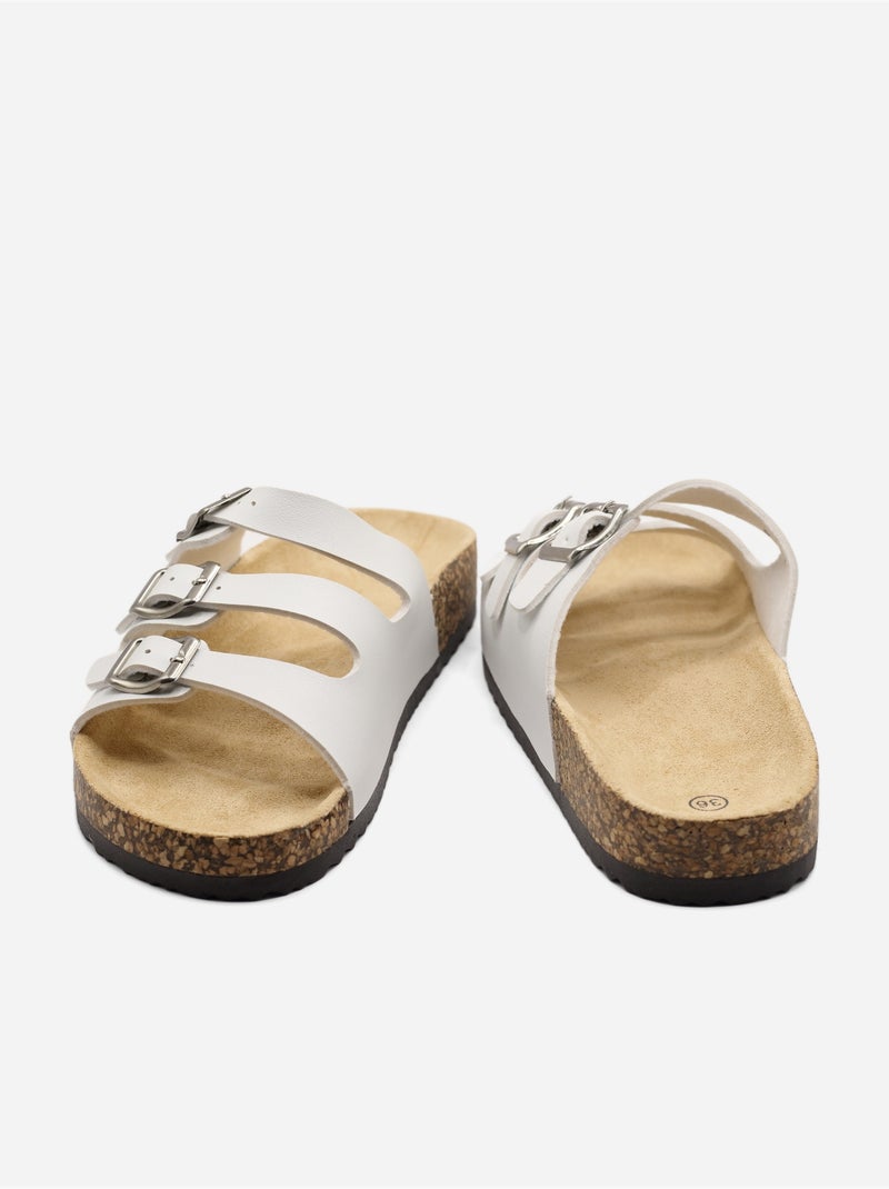 Mules da infilare - C M Bianco - Kiabi