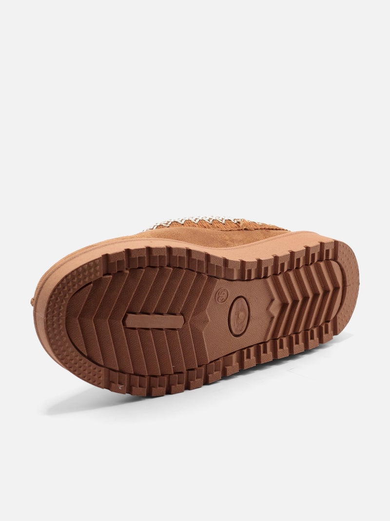 Mules da infilare - C M Cammello - Kiabi