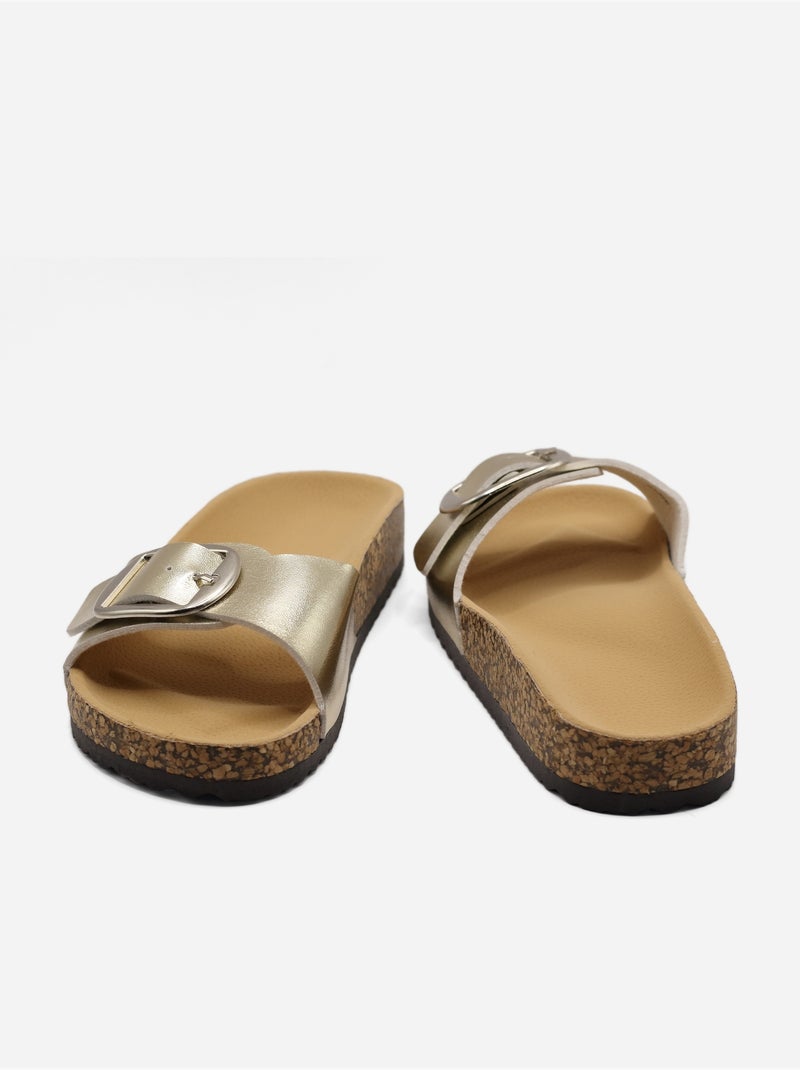 Mules da infilare - C M Dorato/Oro - Kiabi