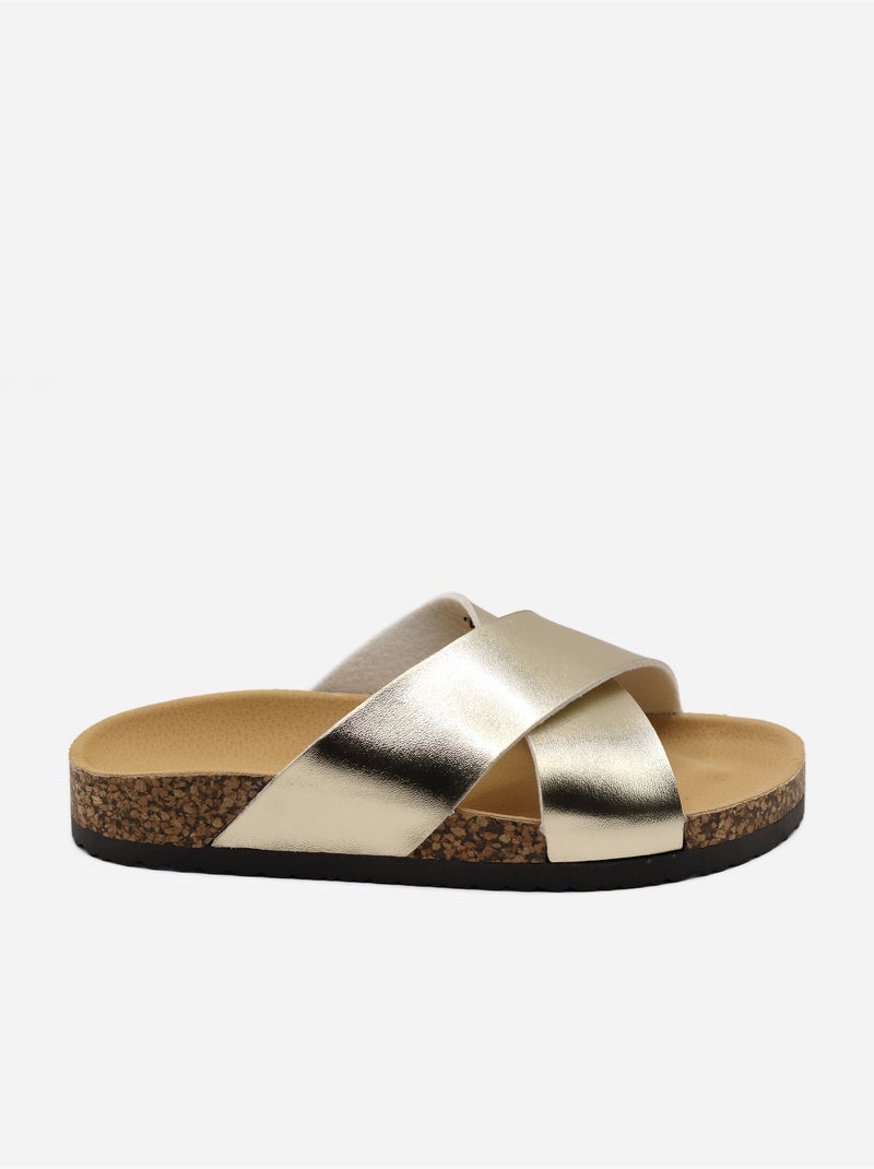 Mules da infilare - C M Dorato/Oro - Kiabi