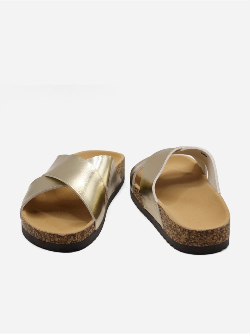 Mules da infilare - C M Dorato/Oro - Kiabi