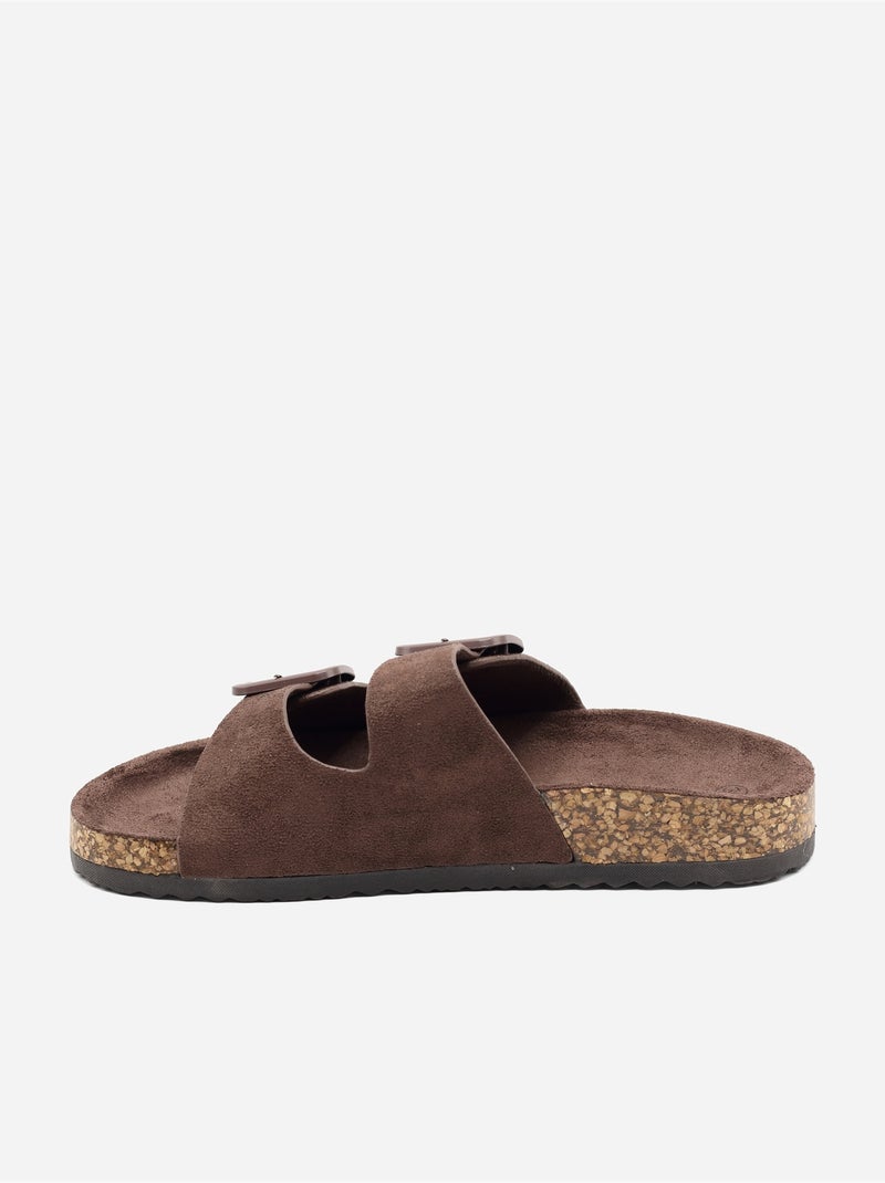 Mules da infilare - C M Marrone - Kiabi