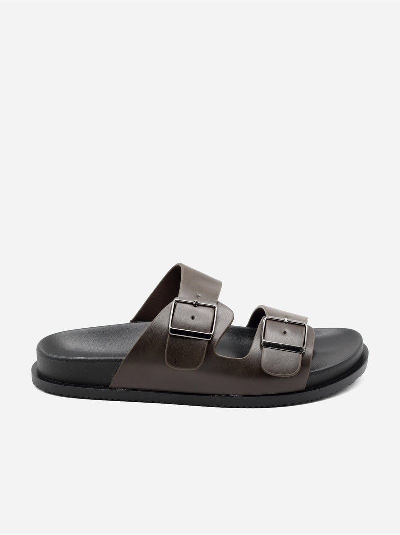 Mules da infilare - C M Marrone scuro - Kiabi