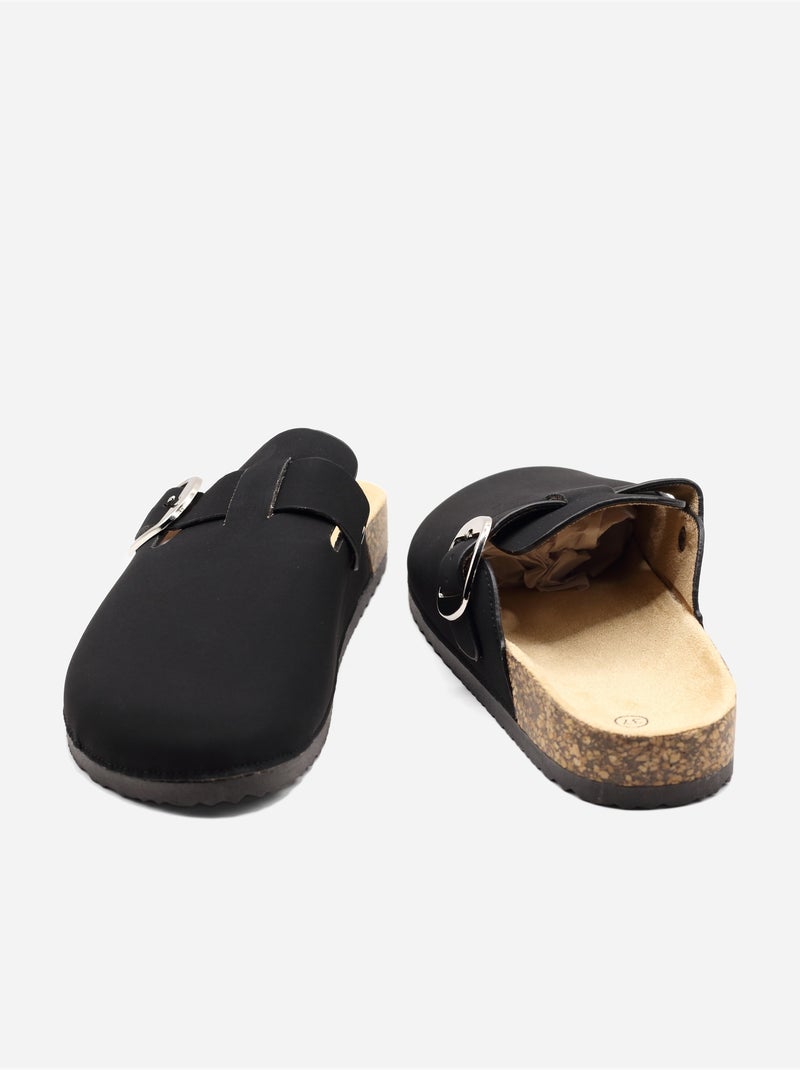 Mules da infilare - C M Nero - Kiabi