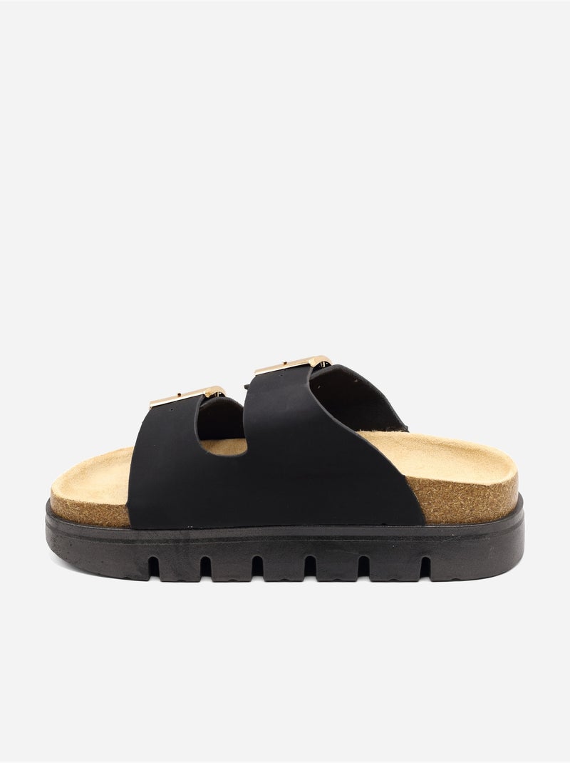 Mules da infilare - C M Nero - Kiabi