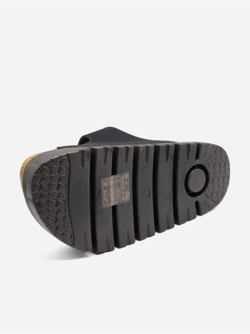 Mules da infilare - C M Nero - Kiabi