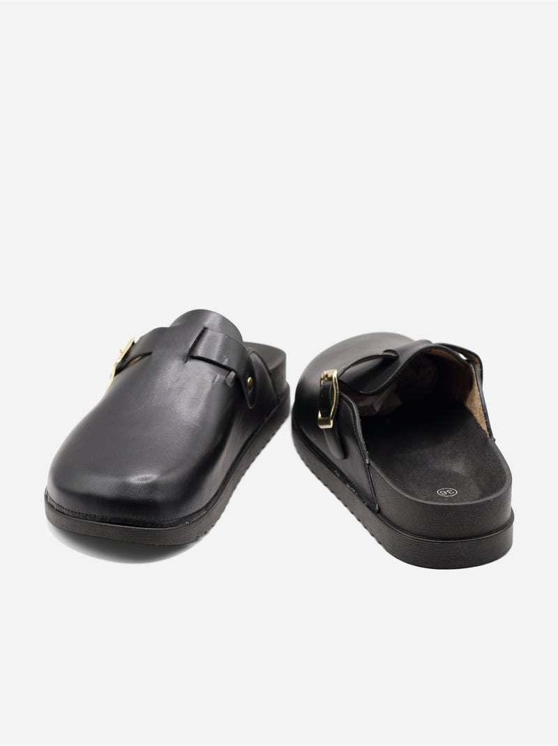 Mules da infilare - C M Nero - Kiabi