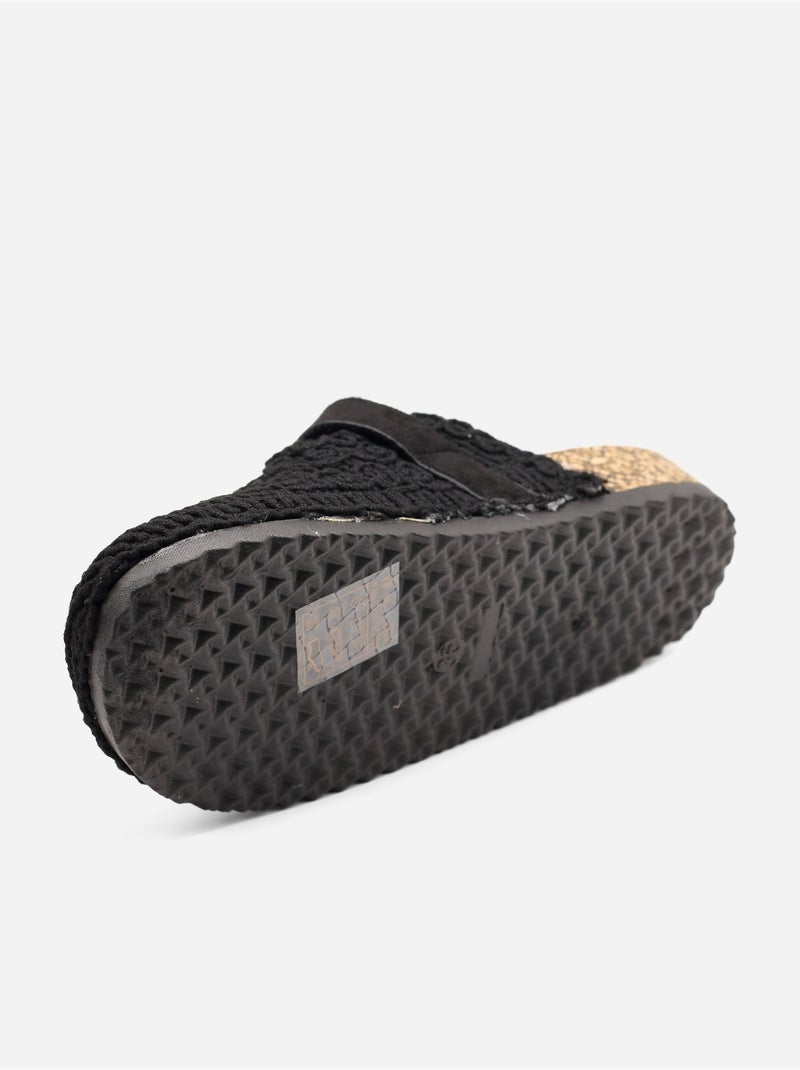 Mules da infilare - C M Nero - Kiabi