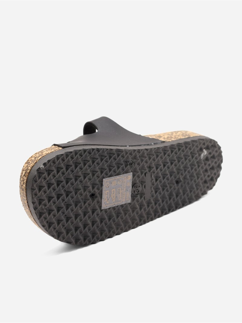 Mules da infilare - C M Nero - Kiabi