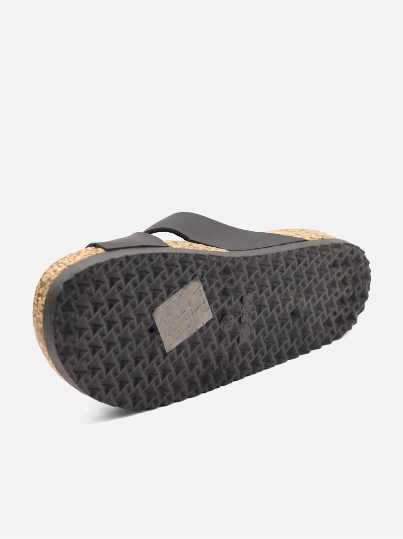 Mules da infilare - C M Nero - Kiabi