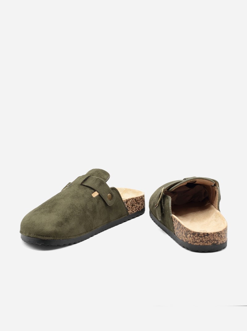 Mules da infilare - C M Verde - Kiabi