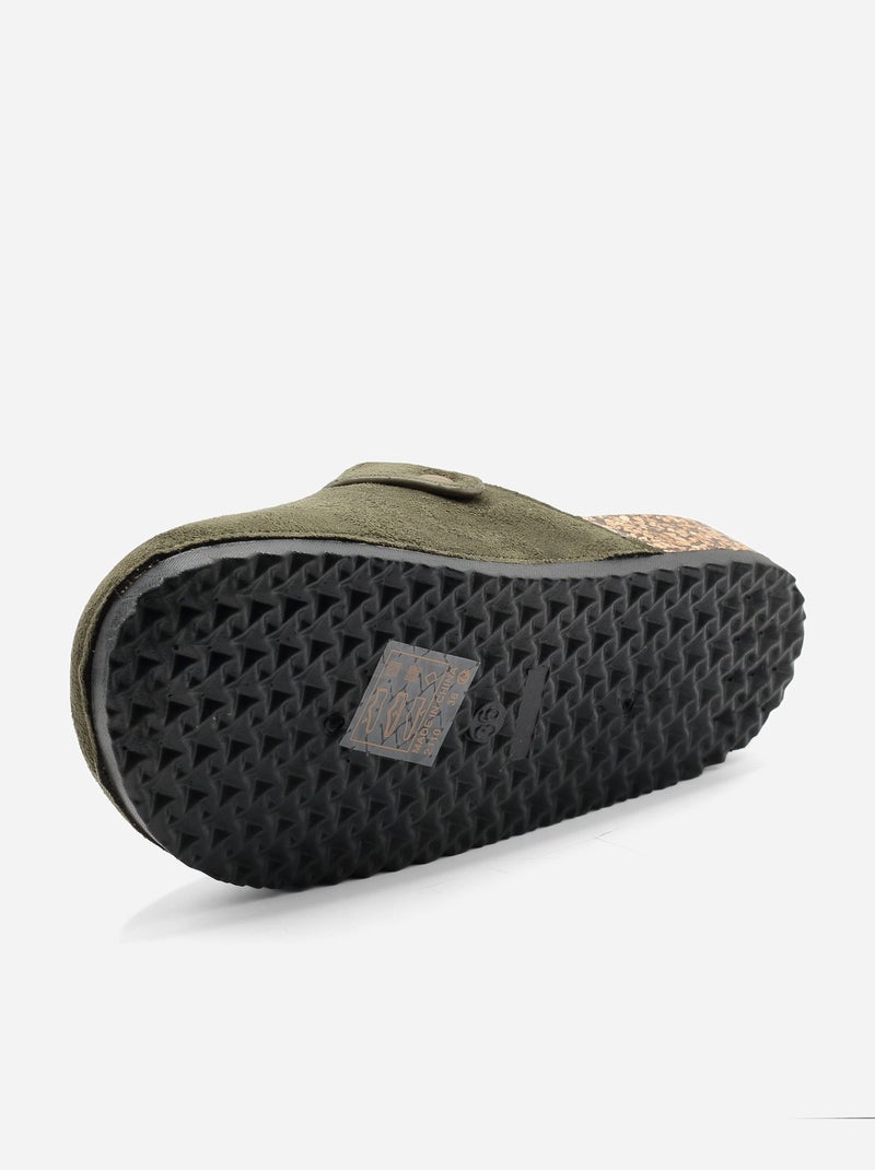 Mules da infilare - C M Verde - Kiabi