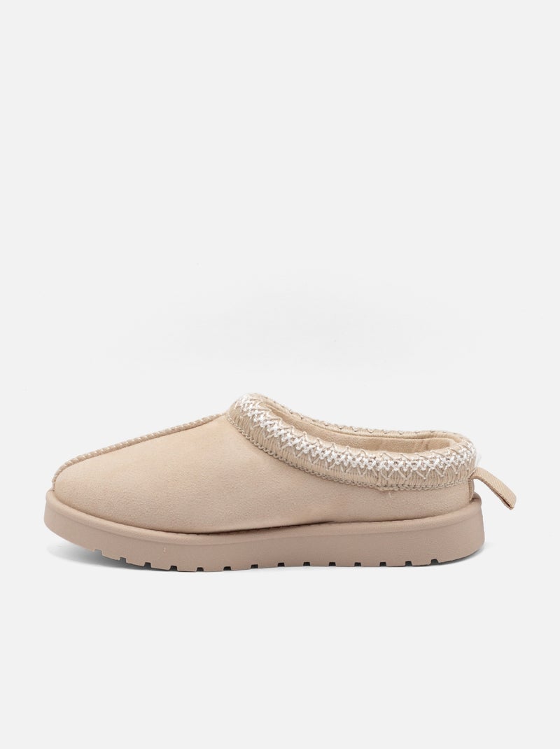 Mules da infilare Beige - Kiabi