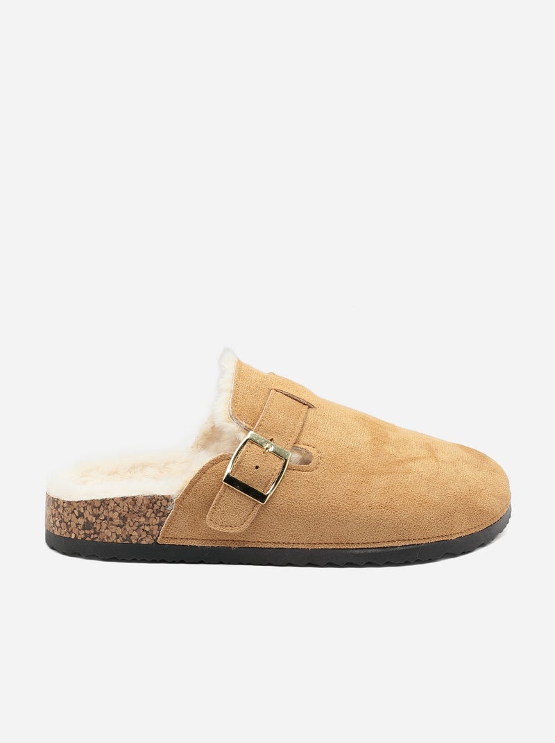 Mules da infilare Cammello - Kiabi