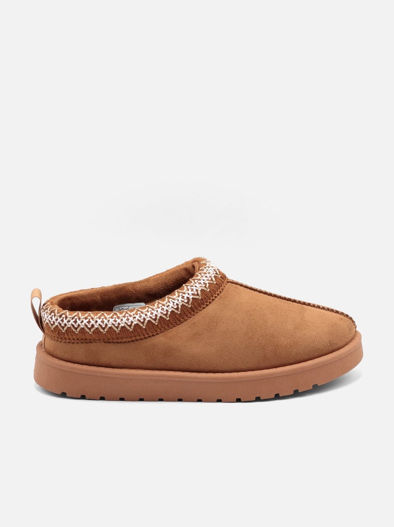 Mules da infilare Cammello - Kiabi