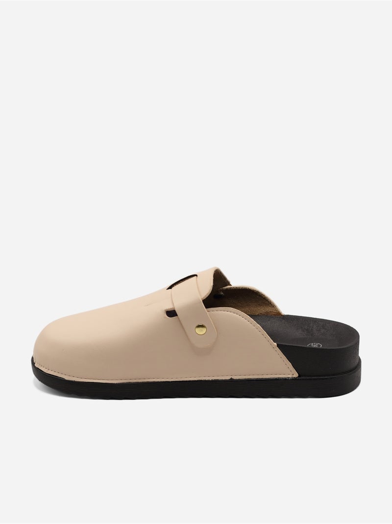 Mules da infilare Crema - Kiabi