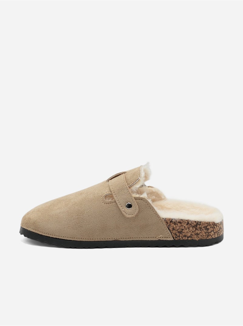 Mules da infilare Tortora - Kiabi