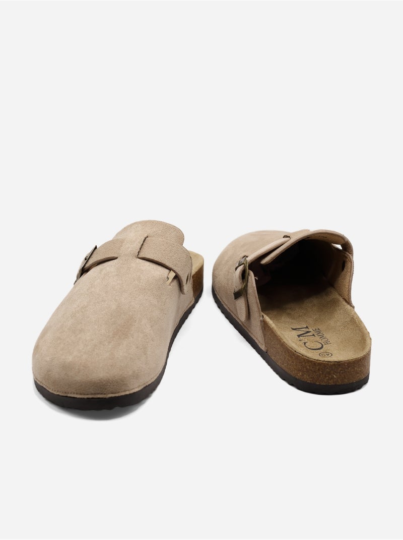 Mules da infilare Tortora - Kiabi