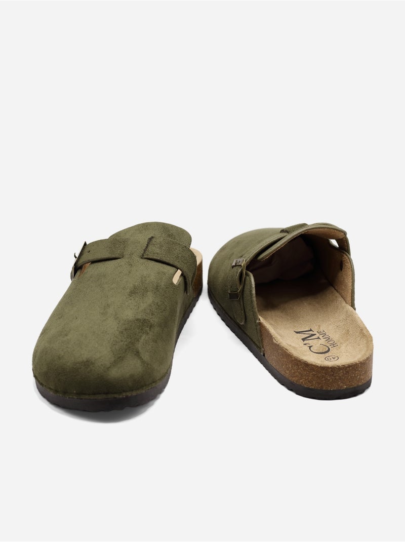 Mules da infilare Verde - Kiabi