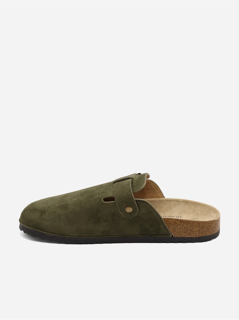 Mules da infilare Verde - Kiabi