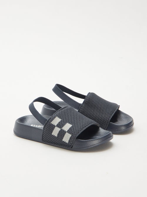 Mules da piscina elasticizzate - Kiabi