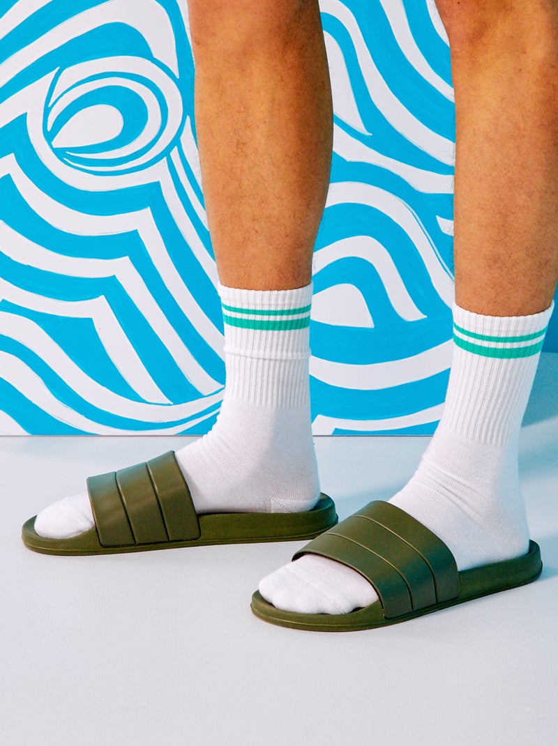 Mules da piscina KAKI - Kiabi