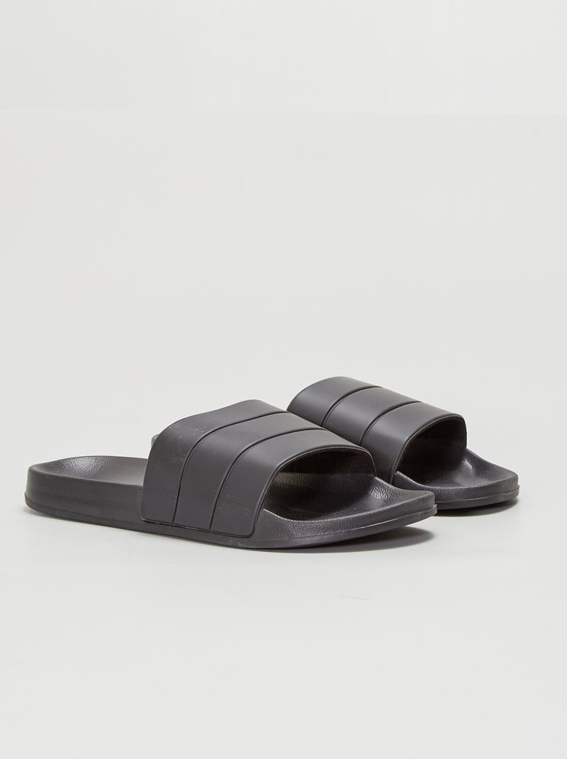 Mules da piscina Nero - Kiabi