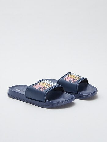 Mules da spiaggia con motivo palme 'My beach spirit'