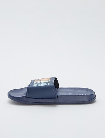 Mules da spiaggia con motivo palme 'My beach spirit'