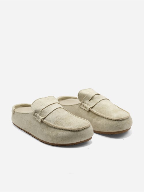 Mules effetto pelle scamosciata - Kiabi Mules effetto pelle scamosciata - Kiabi