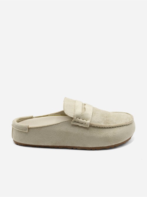 Mules effetto pelle scamosciata - Kiabi Mules effetto pelle scamosciata - Kiabi