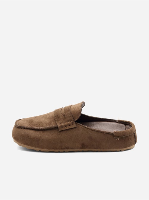 Mules effetto pelle scamosciata - Kiabi