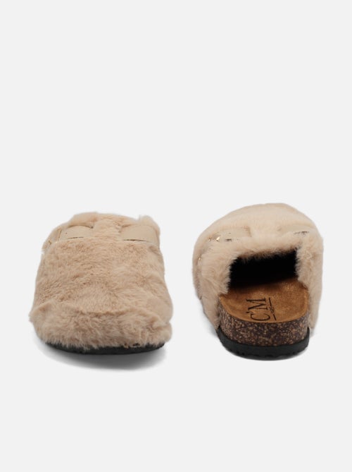 Mules in pelliccia sintetica - Kiabi Mules in pelliccia sintetica - Kiabi