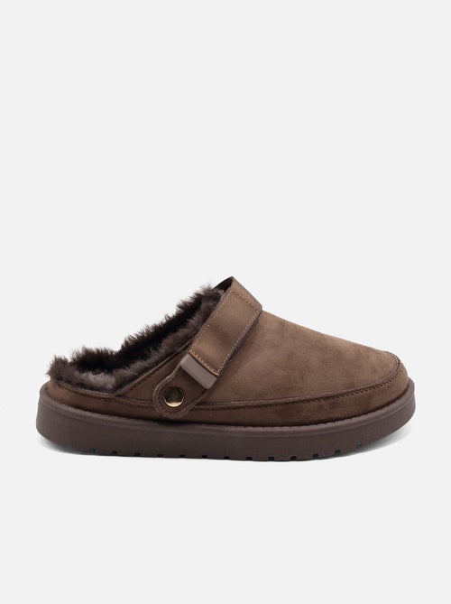 Mules in pelliccia sintetica - Kiabi