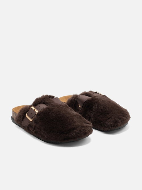 Mules in pelliccia sintetica - Kiabi Mules in pelliccia sintetica - Kiabi