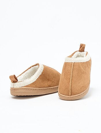 Mules in suedina con dettaglio