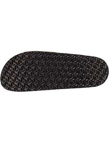 Mules sandali con cinturino extra confortevole, soletta in pelle isotoner