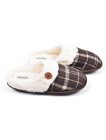 Mules uomo Jacquard scozzese MU9732