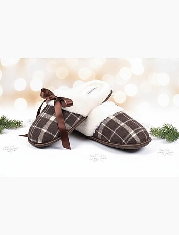 Mules uomo Jacquard scozzese MU9732