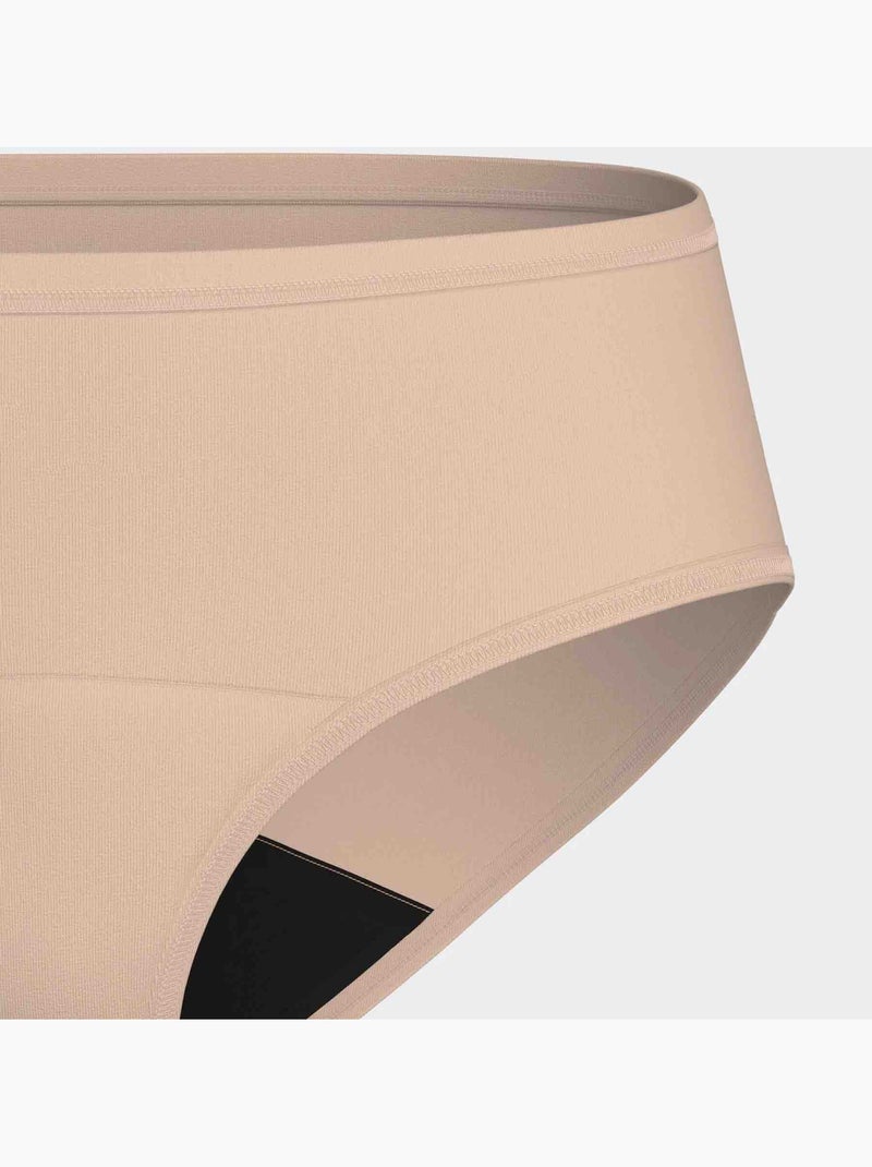 Mutandina assorbente vita alta cotone | impetus | impetus Beige - Kiabi
